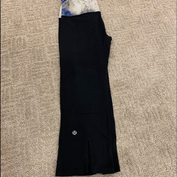 Lululemon gather and crow crop